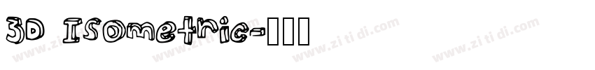 3D Isometric字体转换